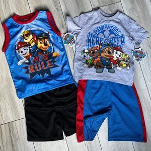 NEW Paw Patrol 4-piece clothing set. SIZE 4-5